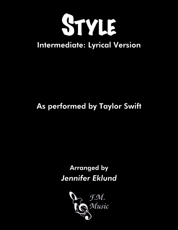 Style (Intermediate Piano: Lyrical Version)